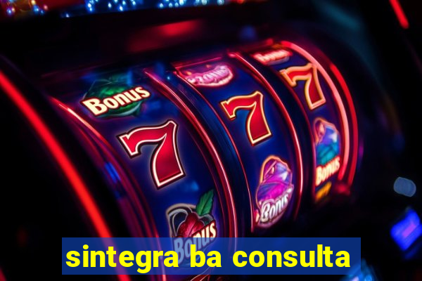 sintegra ba consulta